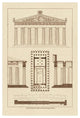 "The Parthenon at Athens" Digital Paper Print by J. Buhlmann, 18"x26"