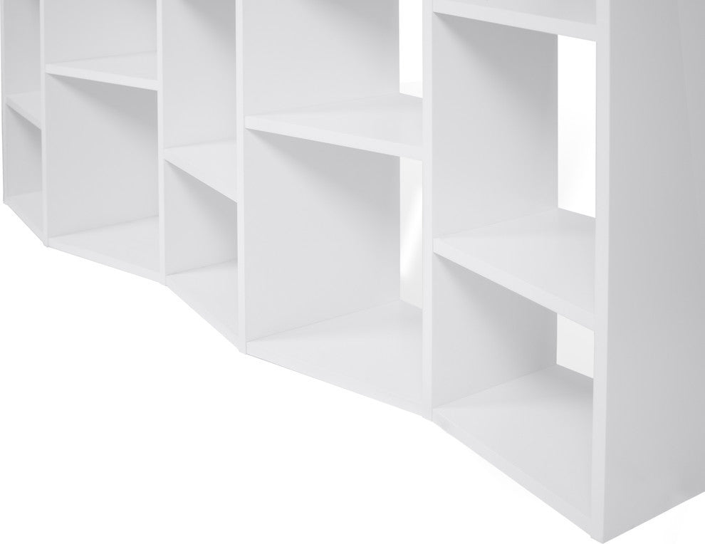 Valsa Composition 2012-004 Shelving Unit, Pure White