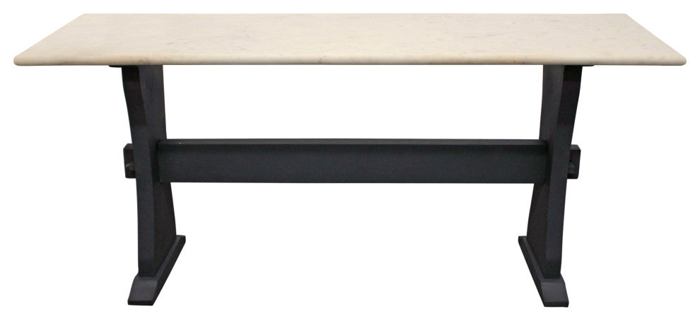 Marina Marble-Top Console Table