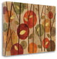 "Modern Forest Circles Spice" By Veronique Charron, Gallery Wrap Canvas
