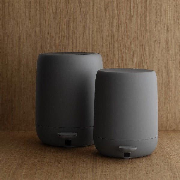 Sono Pedal Bin Wastepaper Basket, Moonbeam, .8 Gallon