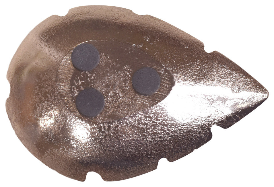 Handmade Decorative Silver Aluminium Tray, Bronze Color Coated