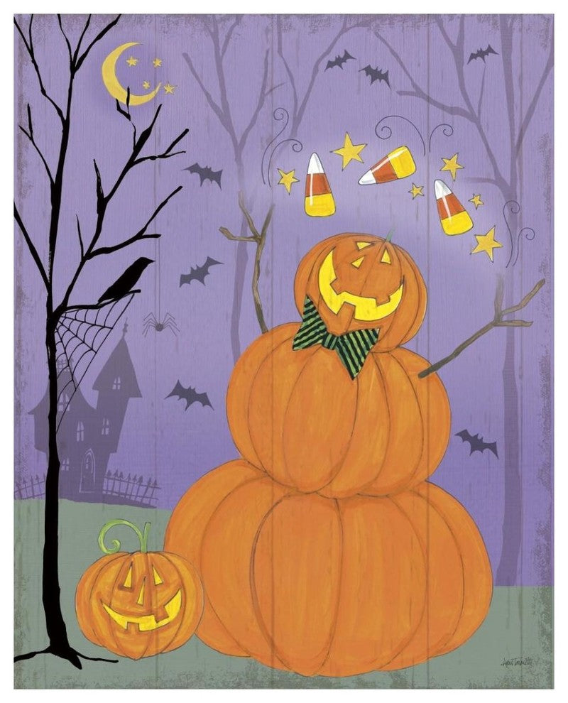 "Happy Haunting III" Digital Paper Print by Anne Tavoletti, 30"x37"