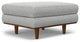 Morrison 89" Sofa and Ottoman Set, Woven-Blend Fabric, Mist Gray