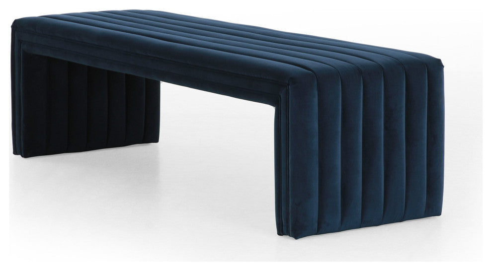 Augustine Bench Sapphire Navy