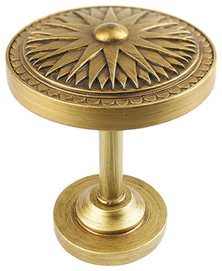 Starburst Drapery Medallion Holdback, Renaissance Gold