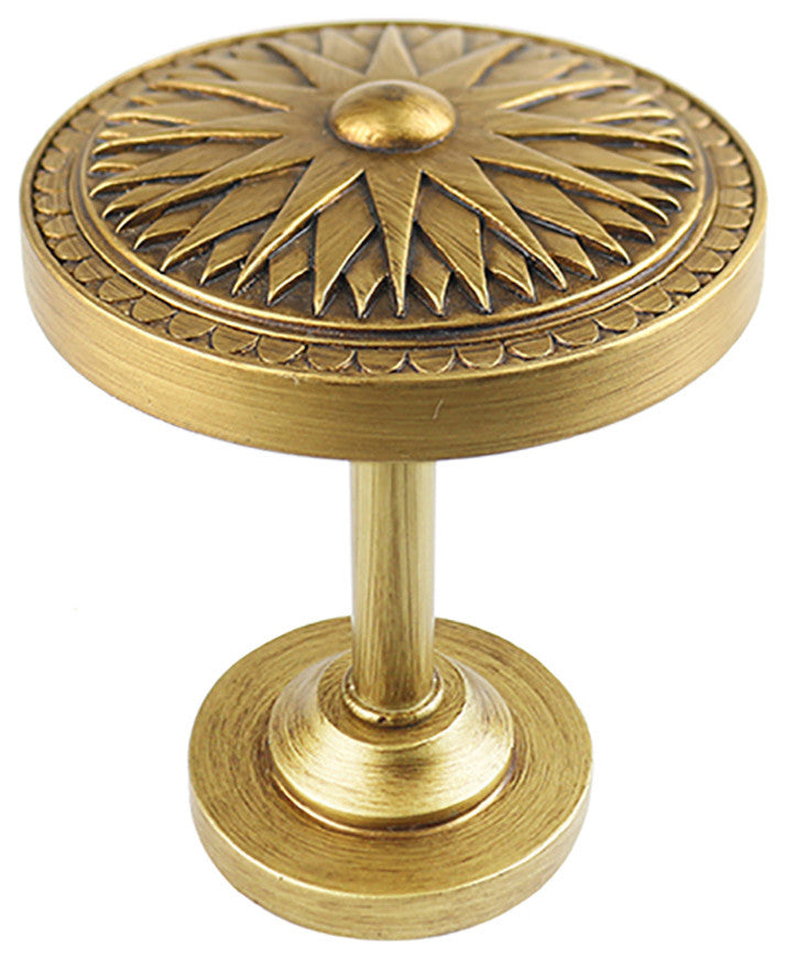 Starburst Drapery Medallion Holdback, Renaissance Gold