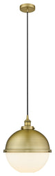Innovations 616-1PH-BB-HFS-121-BB 1-Light Pendant, Brushed Brass