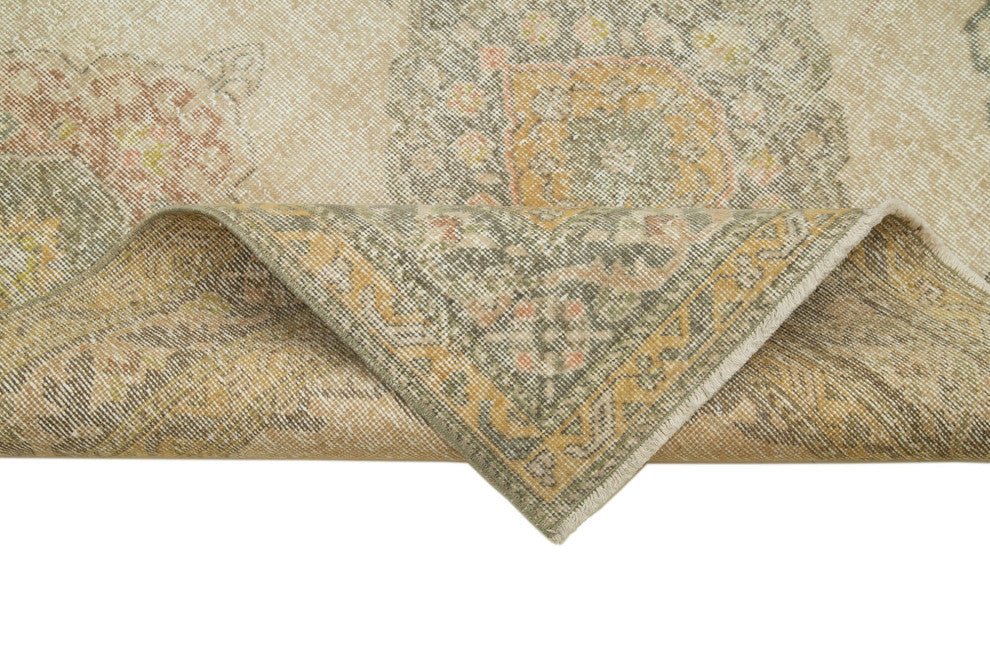 Rug N Carpet - Handwoven Turkish 4' 9" x 12' 10" Contemporary Runner Rug