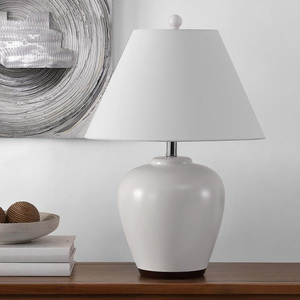 Safavieh Etren Table Lamp Ivory