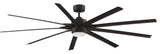 Fanimation FPD8159W Odyn 84" 9 Blade Indoor / Outdoor DC Ceiling - Dark Bronze