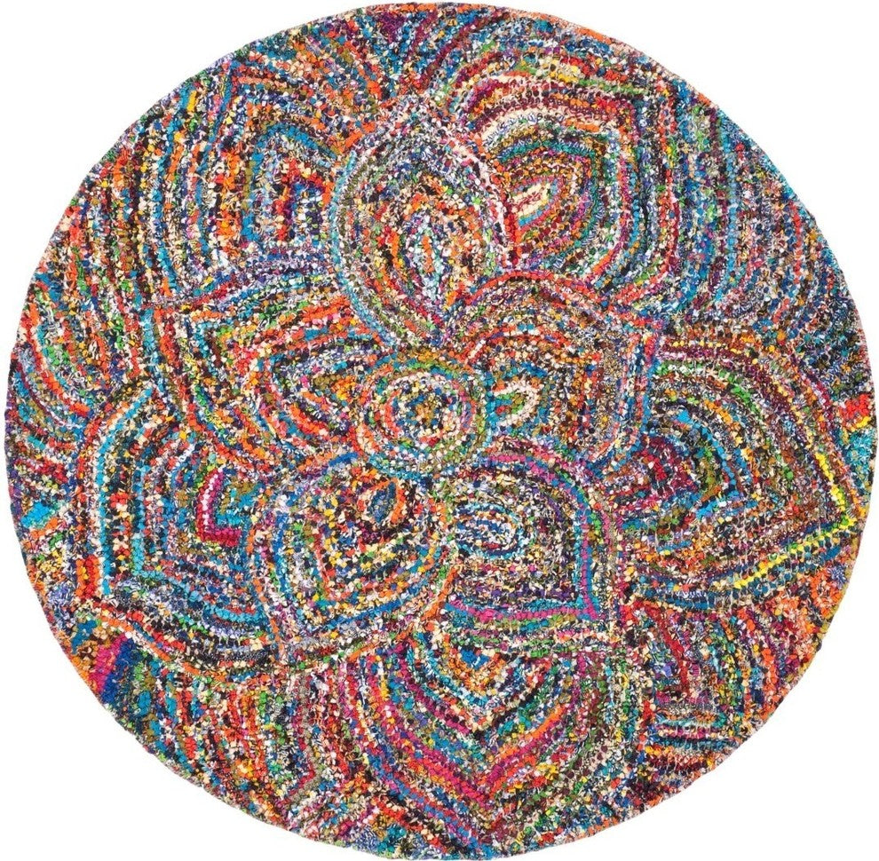 Safavieh Nantucket NAN517A 6' Square Multi Rug