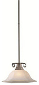 Z-Lite Liberty Mini 1-Light Pendant Fixture, Satin Nickel