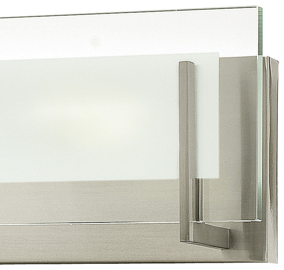 Hinkley Latitude Extra Large Six Light Vanity, Brushed Nickel
