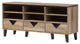 Wales Light Brown Wood 55" TV Stand