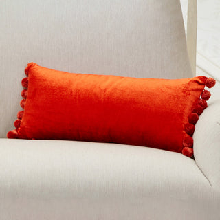 Jodhpur Oblong Pillow, Rust