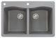 Transolid Aversa, Gray, 22"x33"x9.5"