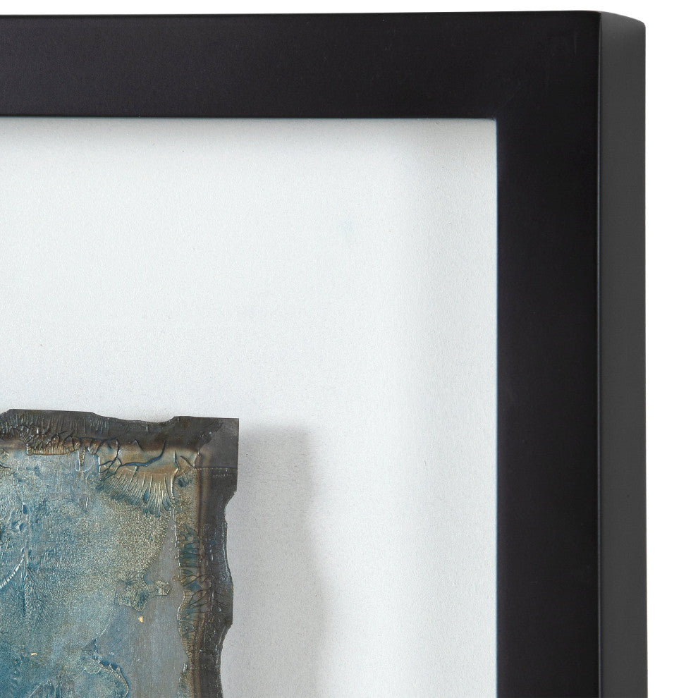 Uttermost Glimmering Agate Abstract Prints, Set of 2