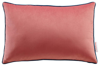 Accentuate 18" Lumbar Performance Velvet Throw Pillow EEI-4704-BLO-NAV