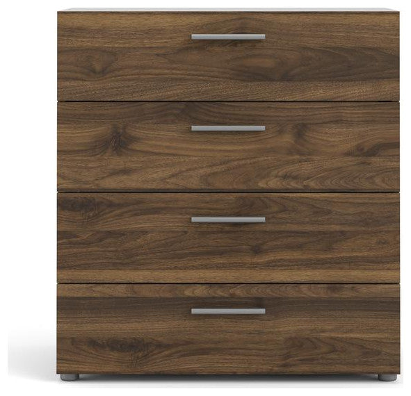 Austin 4 Drawer Chest, Walnut
