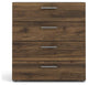 Austin 4 Drawer Chest, Walnut