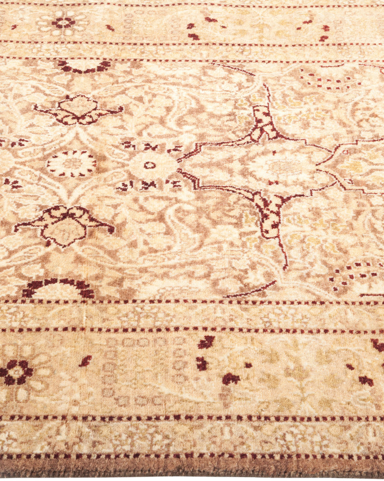 Mogul, One-of-a-Kind Hand-Knotted Area Rug Gray, 2'8"x4'5"