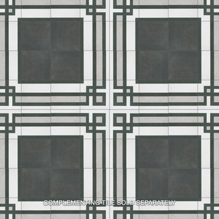 Twenties Ceramic Floor and Wall Tile, Stripe