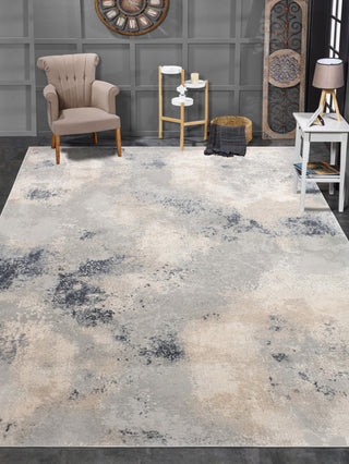 Noori Rug High-Low Robyn Silver/Charcoal Rug