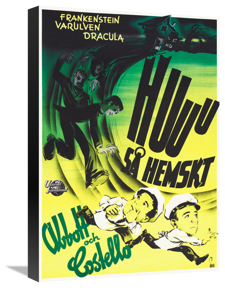 Abbott and Costello, Swedish, Meet Frankenstein, 15x22