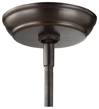 Generation Lighting 3-Light Outdoor Pendant Lantern, Bronze