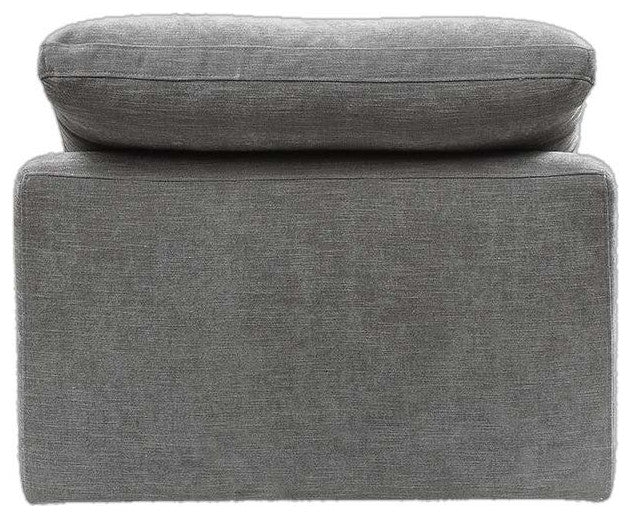 ACME Naveen Modular Armless Chair, Gray Linen