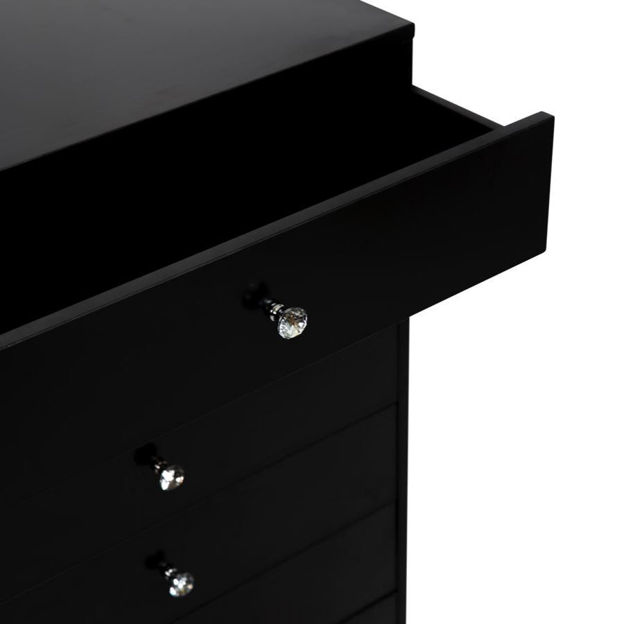 SlayStation 6 Drawer Chest, Pro Black
