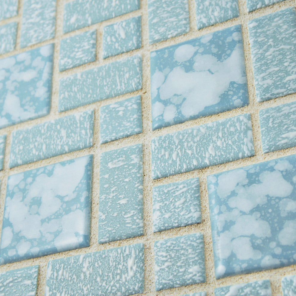 University Blue Porcelain Floor and Wall Tile