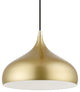 Livex Lighting 1 Light Soft Gold Pendant