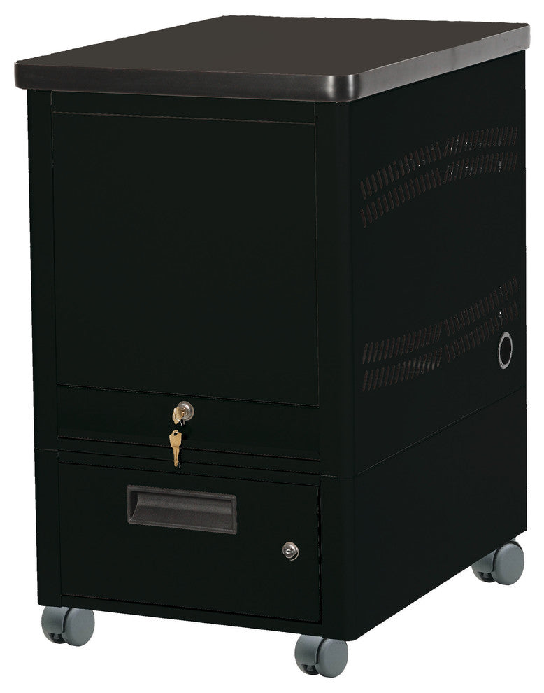 Laptop Depot Pedestal With 5 Capacity Unit, Black