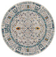 Montana Dyanne Area Rug, Ivory, 7'6" x 7'6"R, Bordered