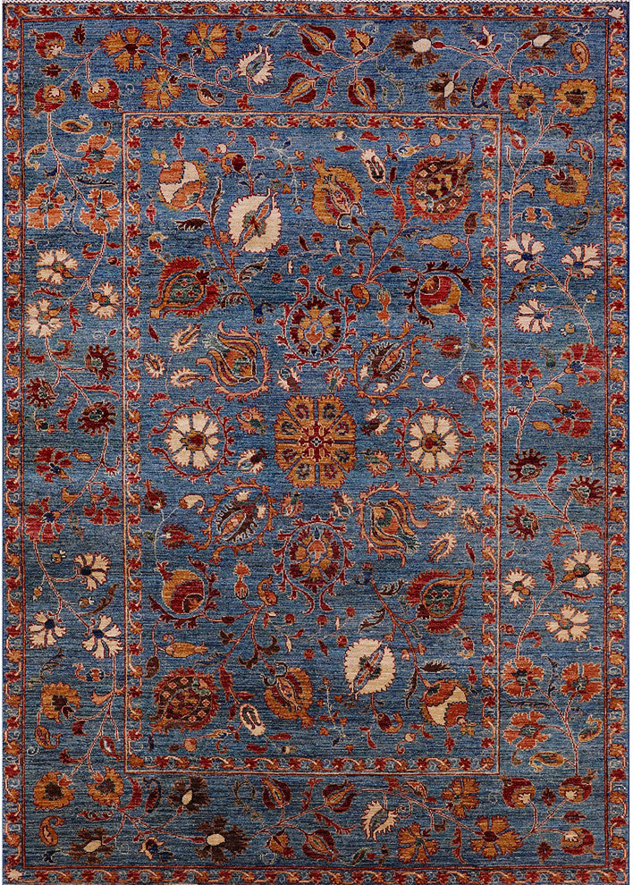 Ahgly Company Indoor Rectangle Mid-Century Modern Area Rugs, 2' x 4'