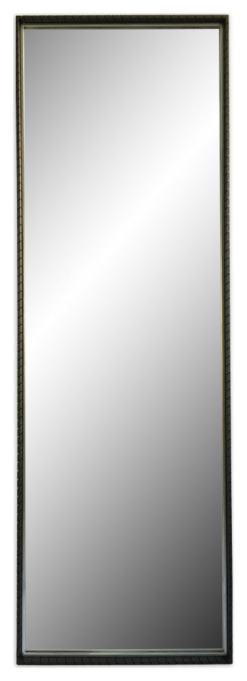 metal wall or floor mirror
