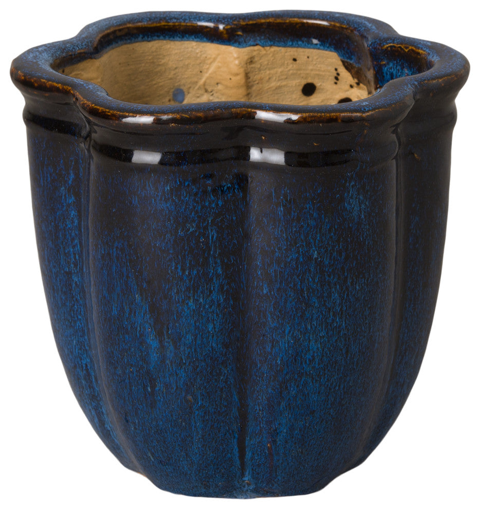10" Scalloped Planter