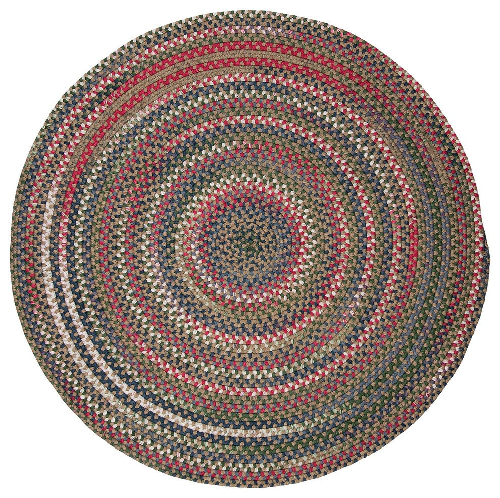 Colonial Mills Chestnut Knoll CK87 Straw Beige Traditional Area Rug, Oval 2'x3'