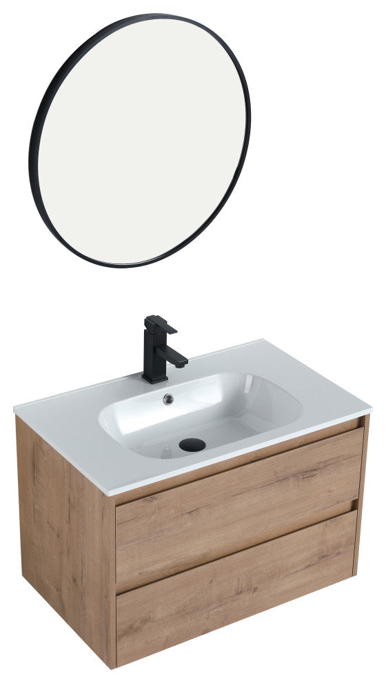 30" Sink Vanity, Plywood, Smc Top, No Faucet