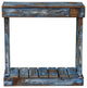 30" Blue Heavy Distressed Entry Console
