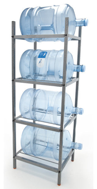 Goldwell Designs 4-Step Bottle Rack, Dust Black