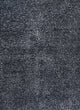Mercer Shag Plush Area Rug, Denim Blue, 5 X 8