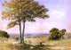 John William Hill View of Valley on Turnpike Wall Decal