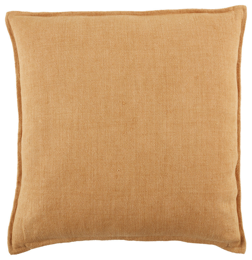 Jaipur Living Blanche Solid Light Terracotta Down Pillow 20"