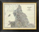 "England, Wales N, 1861"  by Alexander Keith Johnston, 26x21"