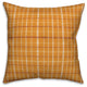 Autumn Plaid 18"x18" Throw Pillow Cover