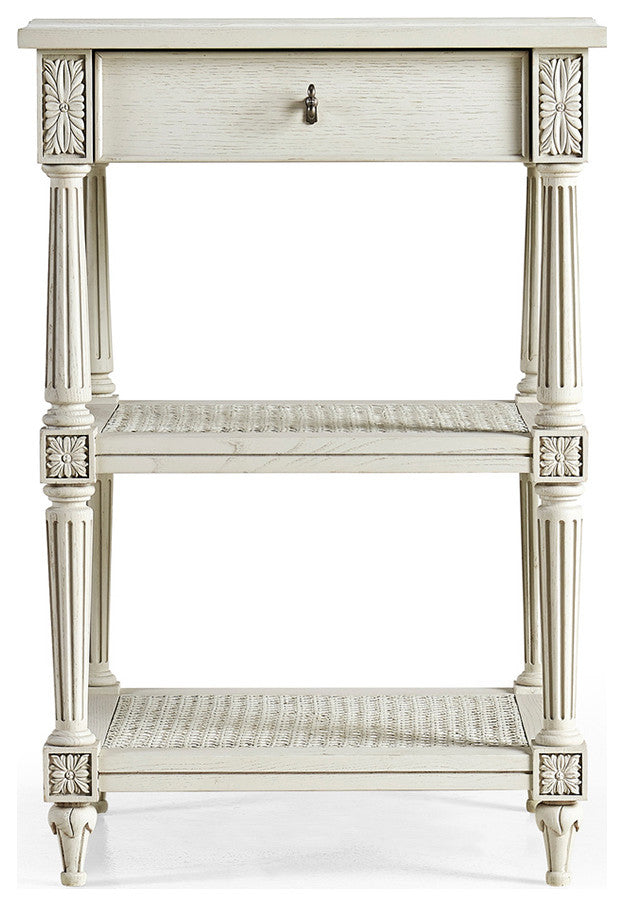 French Painted Nightstand
