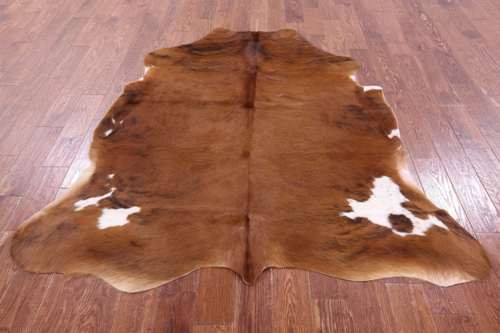 Natural Cowhide Rug 6' 4" X 5' 9" C2003